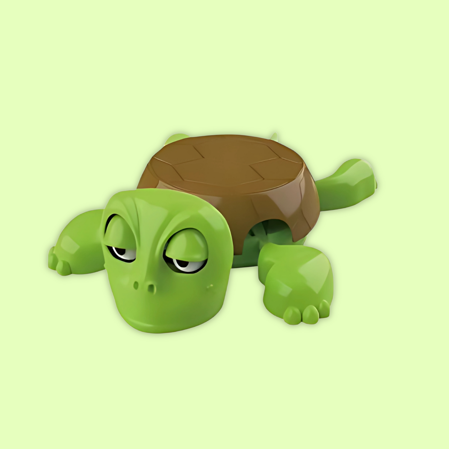 Haven Hounds™ Panicked Turtle Coaster – 3D Printed Cup Mat for Home & Office