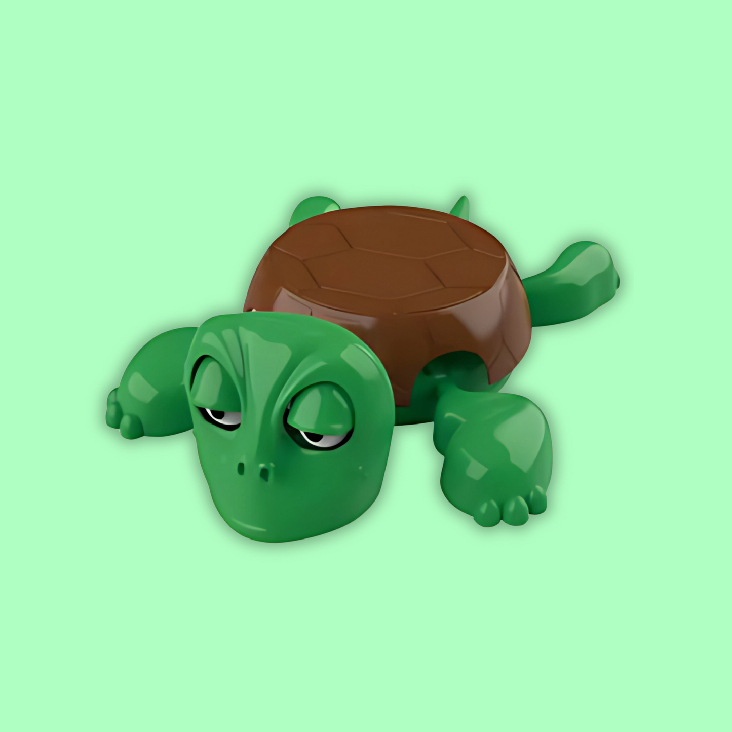 Haven Hounds™ Panicked Turtle Coaster – 3D Printed Cup Mat for Home & Office