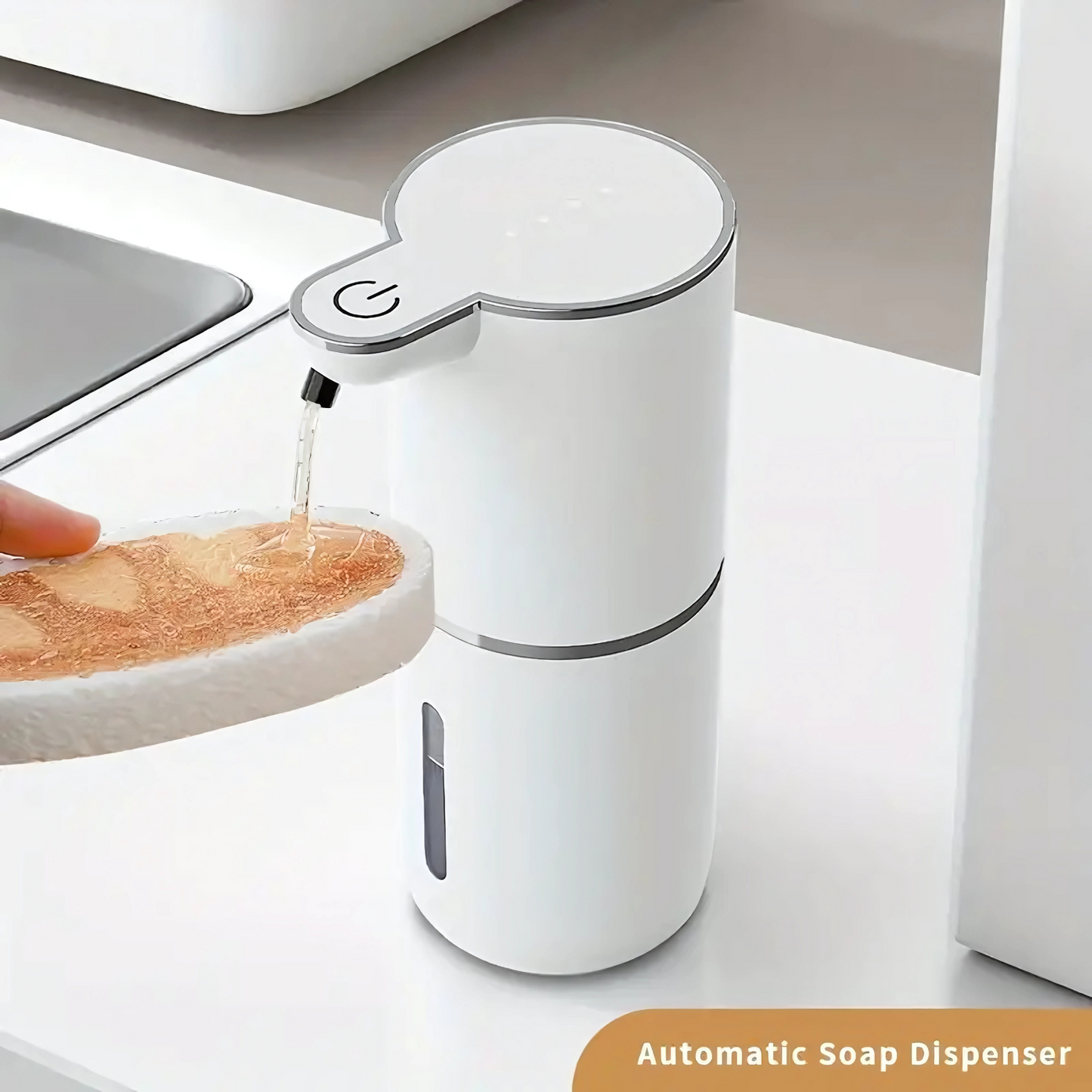 Haven Hounds™ Smart Touchless Foam Soap Dispenser – USB Rechargeable