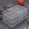 Haven Hounds™ Dual-Layer Air Fryer Rack – 304 Stainless Steel for Ninja Fryers