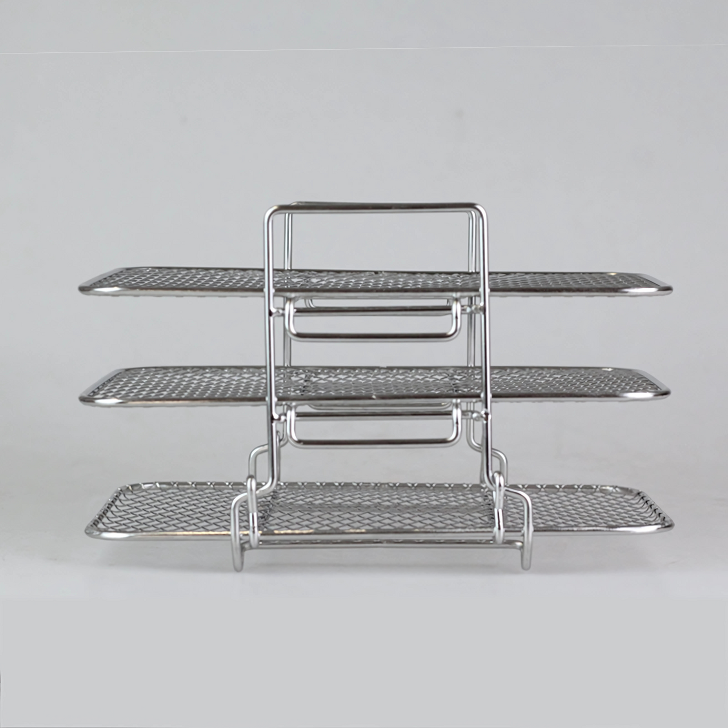 Haven Hounds™ Dual-Layer Air Fryer Rack – 304 Stainless Steel for Ninja Fryers