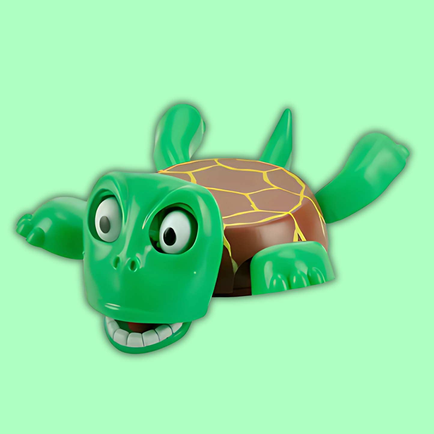 Haven Hounds™ Panicked Turtle Coaster – 3D Printed Cup Mat for Home & Office